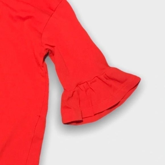 H&M Red Cotton Long  Sleeve Shirt - Picture 2 of 3